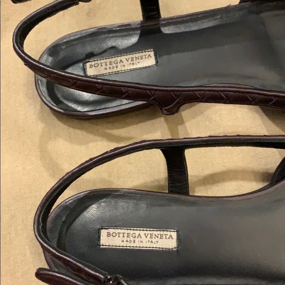 Bottega Veneta Intrecciato Slingback Flats - Picture 8 of 11